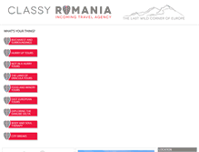 Tablet Screenshot of classyromania.com